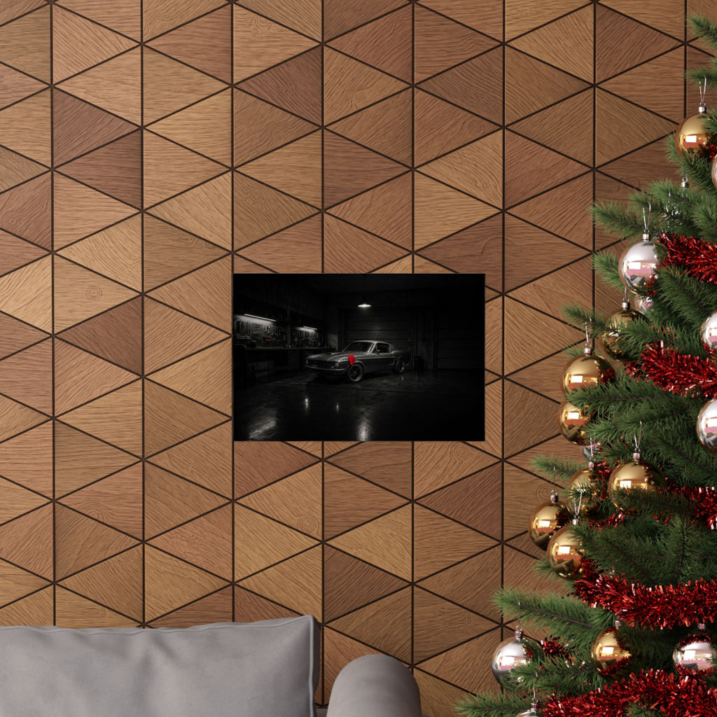 Private Sanctuary - Garage Wall Art | Matte Poster (Landscape)