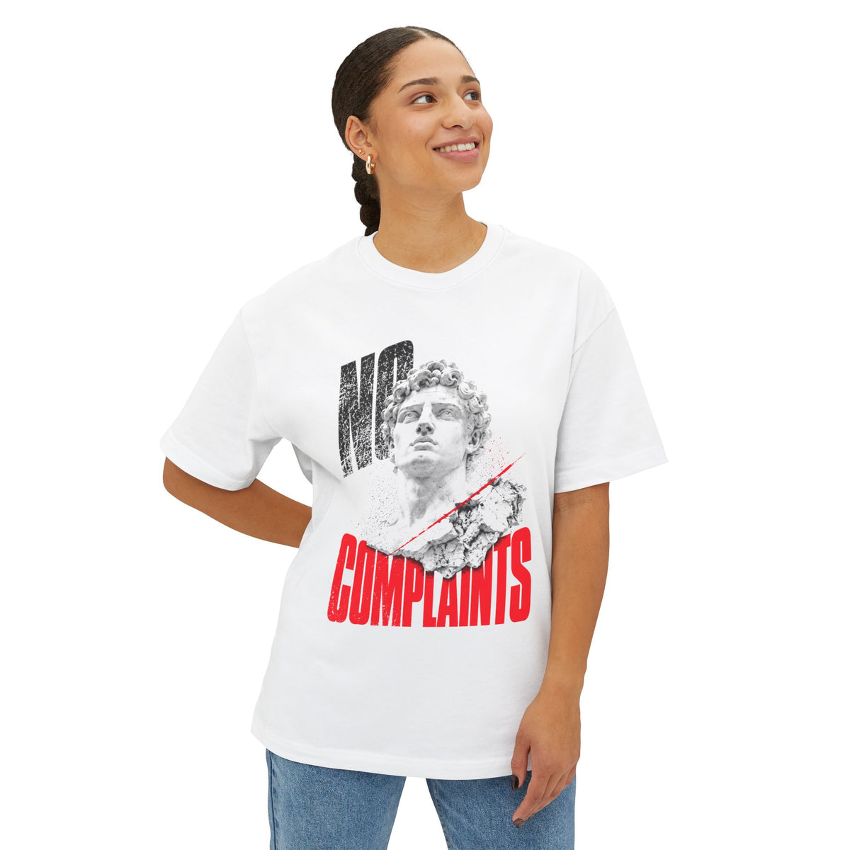 No Complaints | Heavyweight Tee (Front + Back)