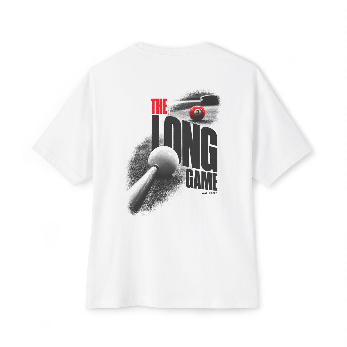 The Long Game | Heavyweight Tee (Back Print)