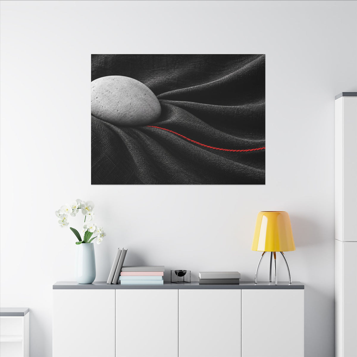 Weighted Drape - Professional Office Wall Art | Canvas (Landscape)