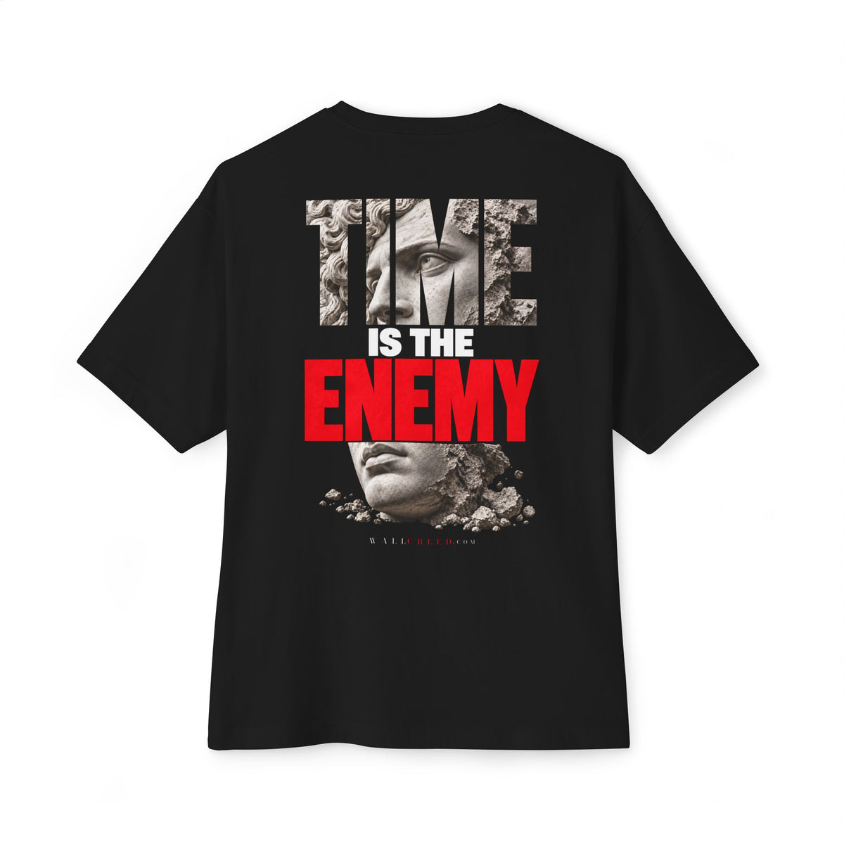 Time Is the Enemy | Heavyweight Tee (Back Print)