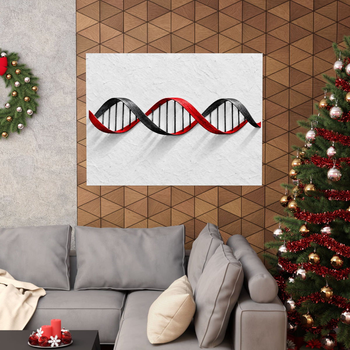 Woven Code - Doctor's Office Wall Art | Matte Poster (Landscape)