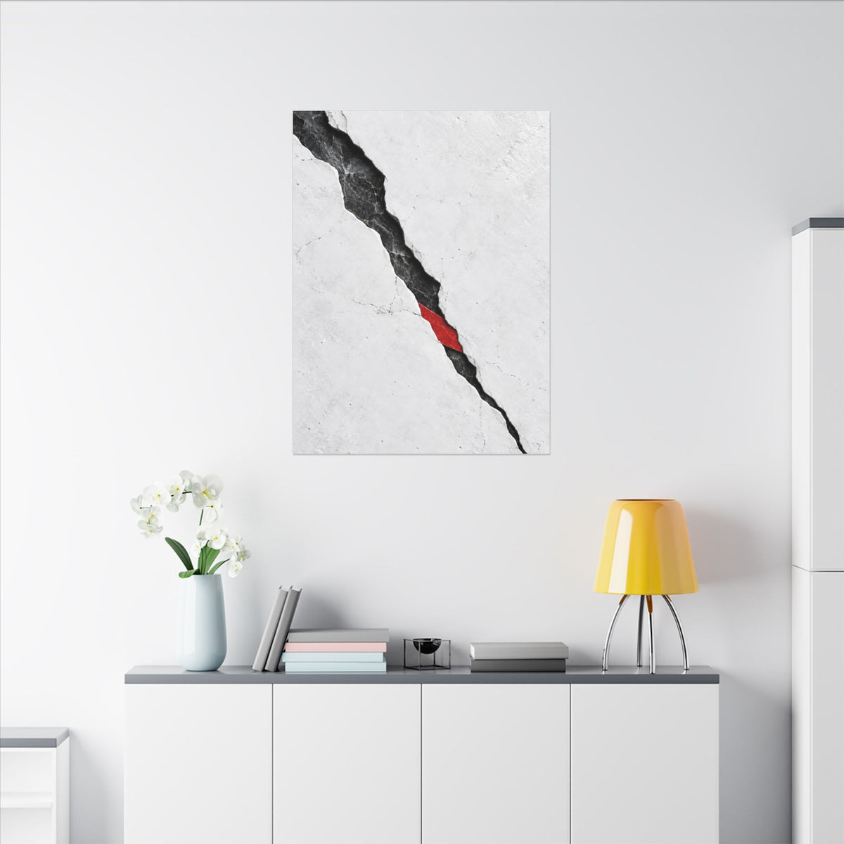 Porcelain Fault - Professional Office Wall Art | Canvas