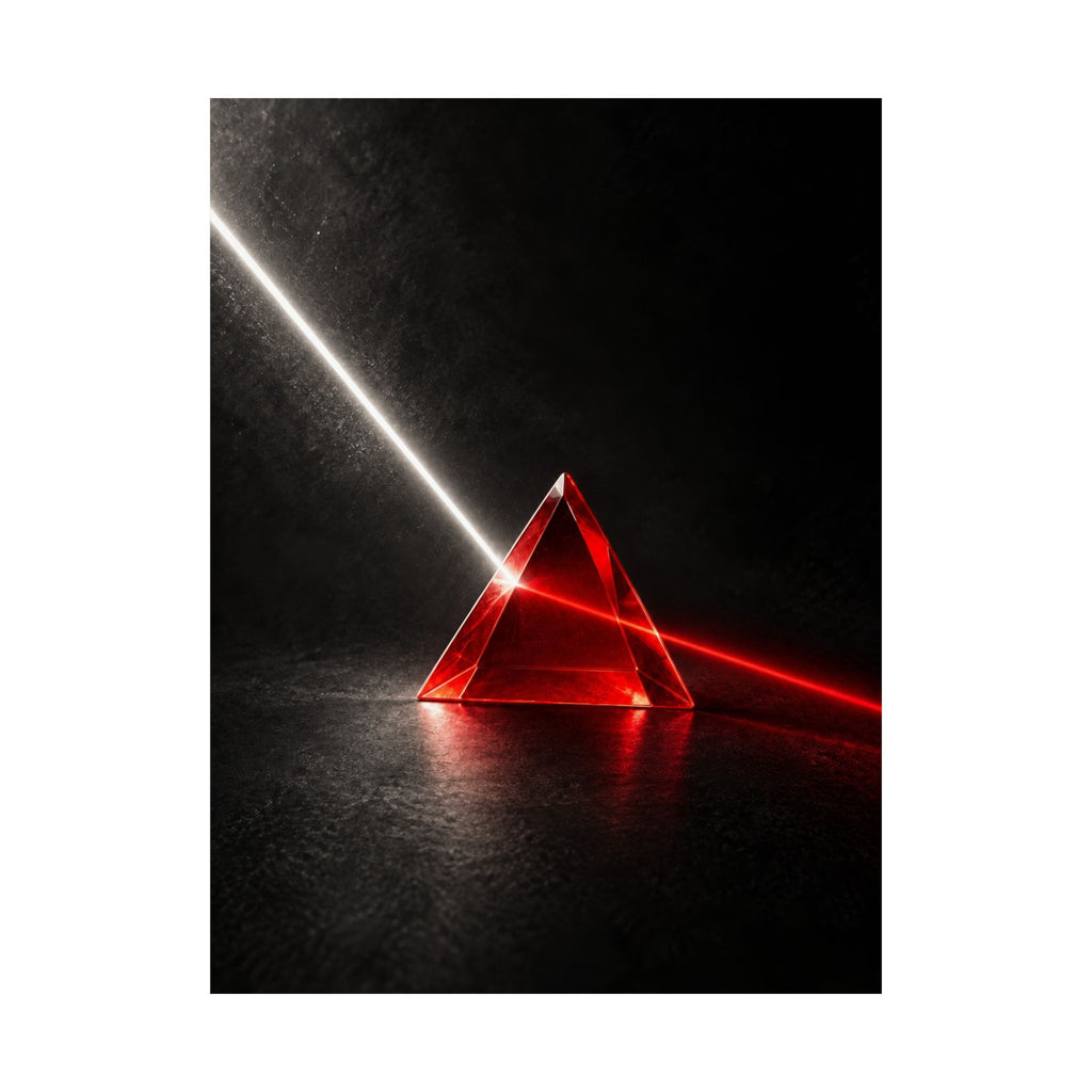 Spectral Threshold - Professional Office Wall Art | Matte Poster