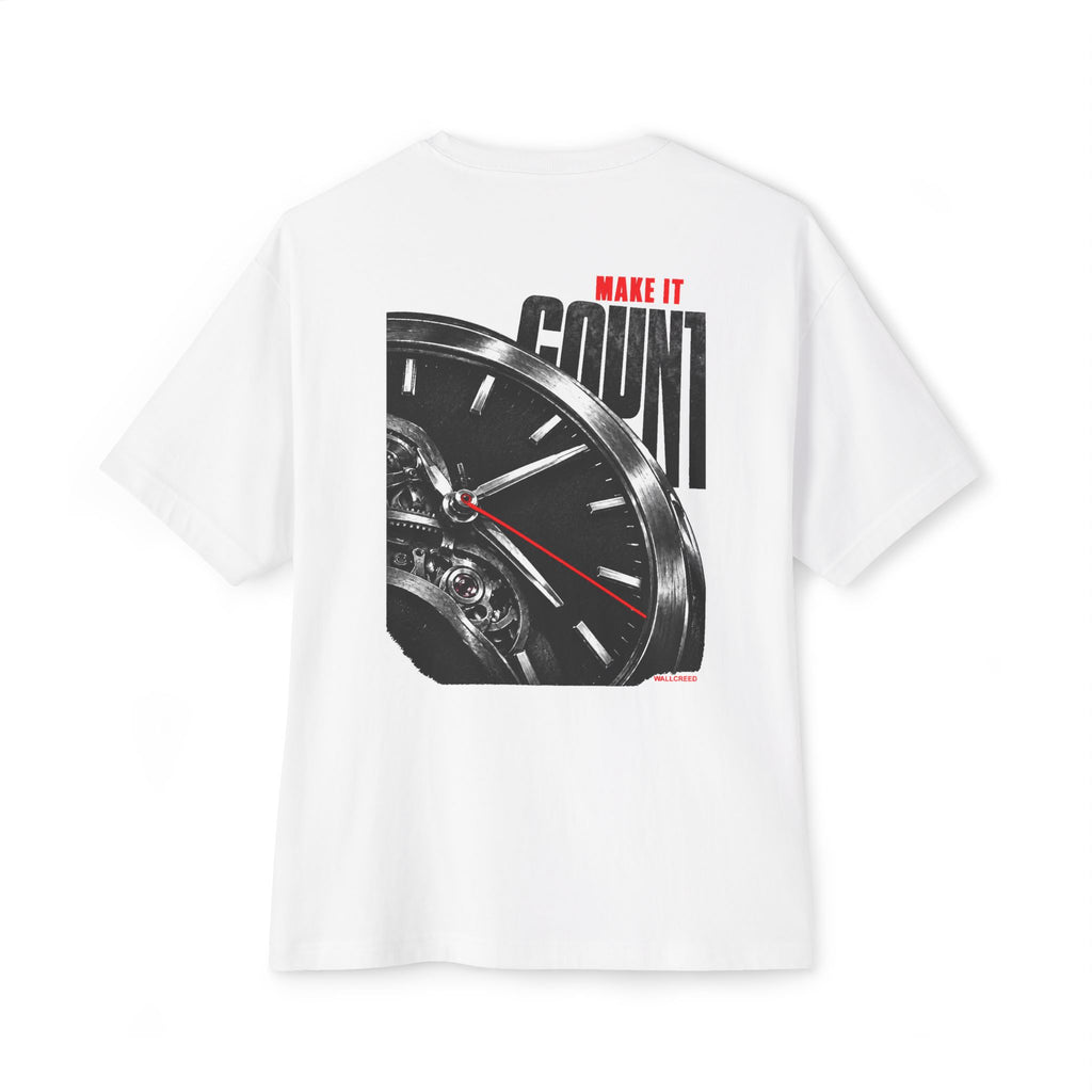 Make It Count | Heavyweight Tee (Front + Back)