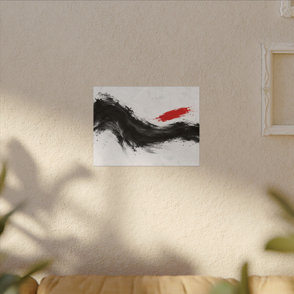 Measured Current - Professional Office Wall Art | Canvas (Landscape)