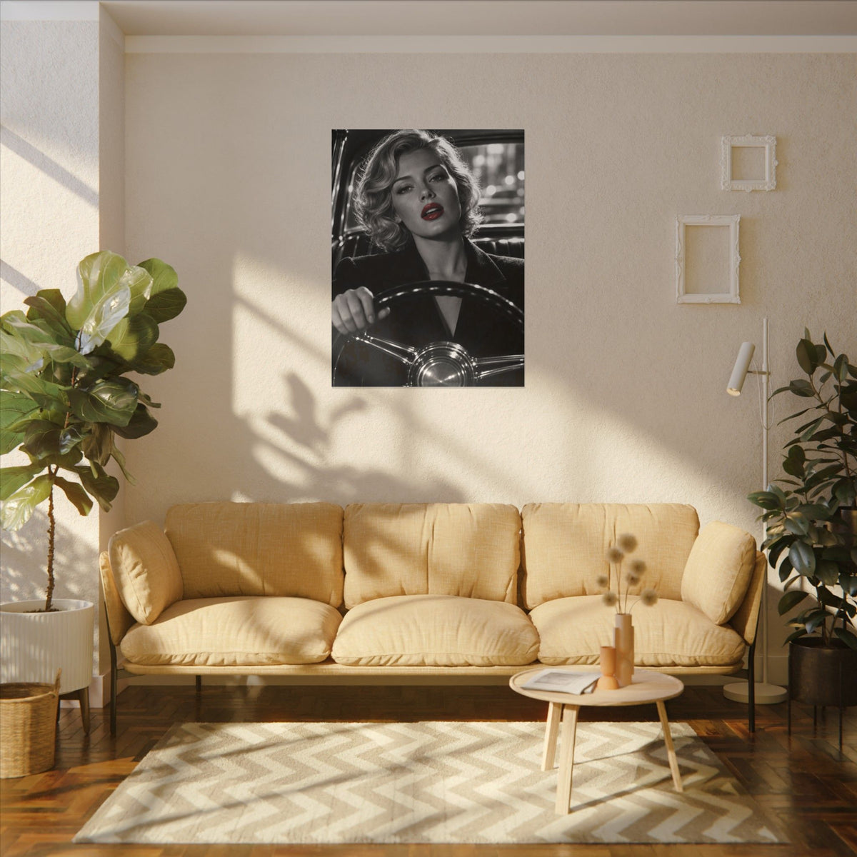 Night Drive - Bedroom Wall Art | Canvas