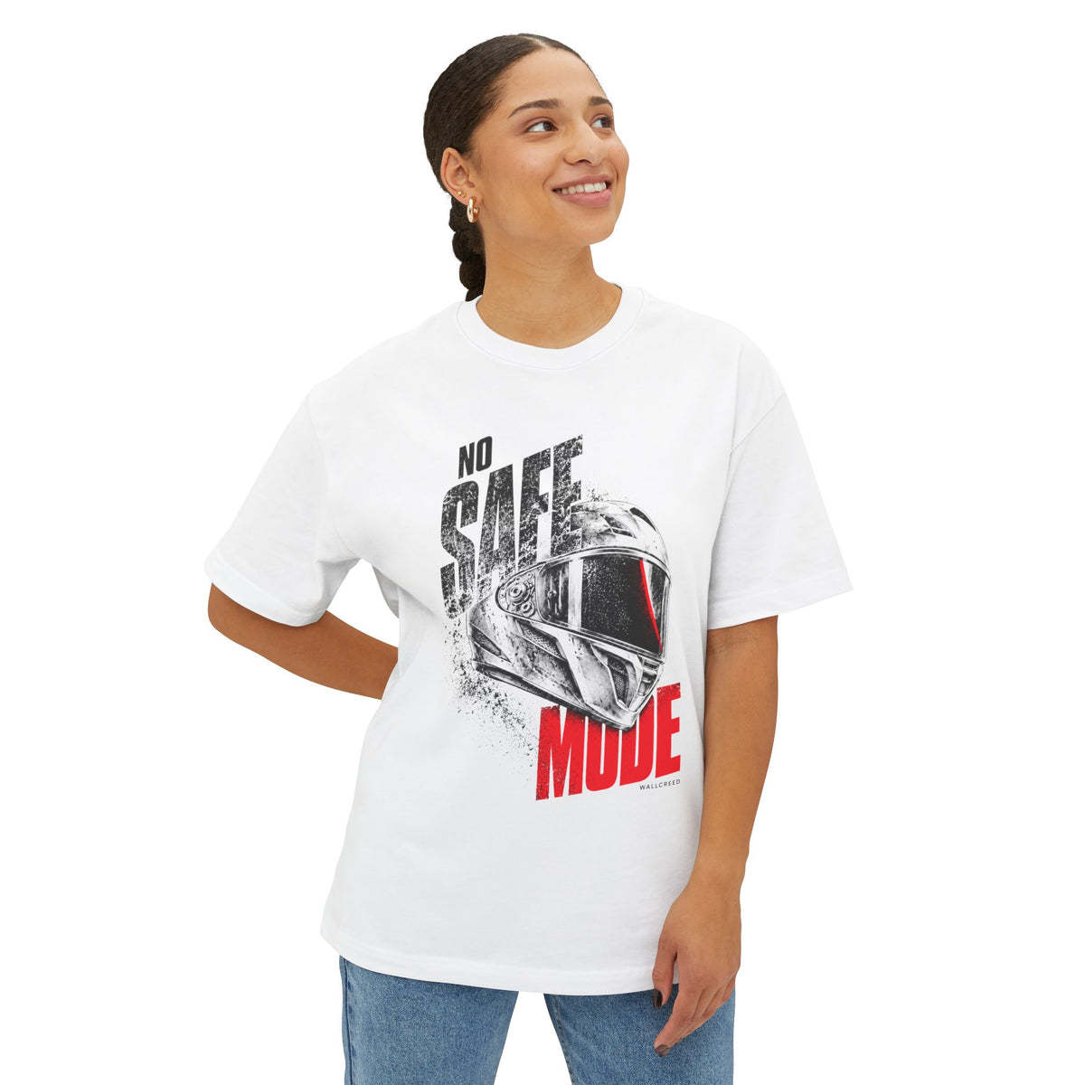No Safe Mode | Heavyweight Tee (Front + Back)