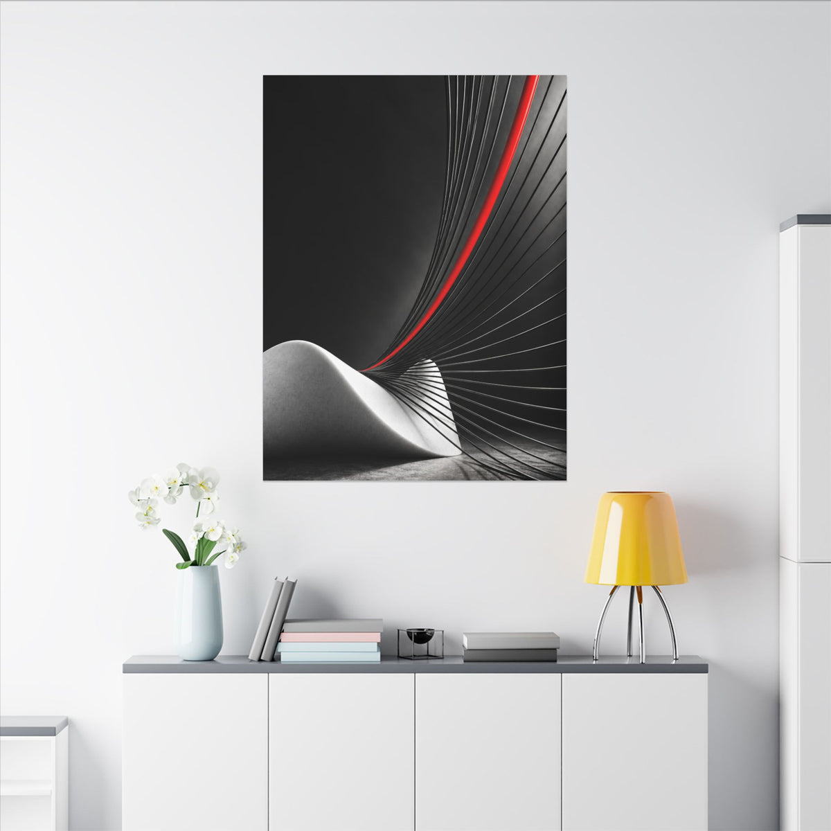 Tensile Field - Professional Office Wall Art | Canvas