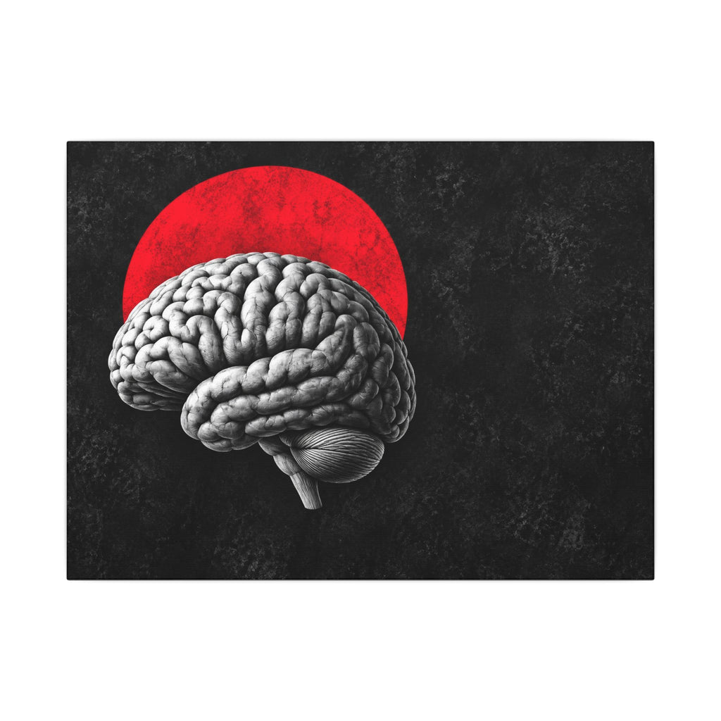 Cerebral Contour - Doctor's Office Wall Art | Canvas (Landscape)