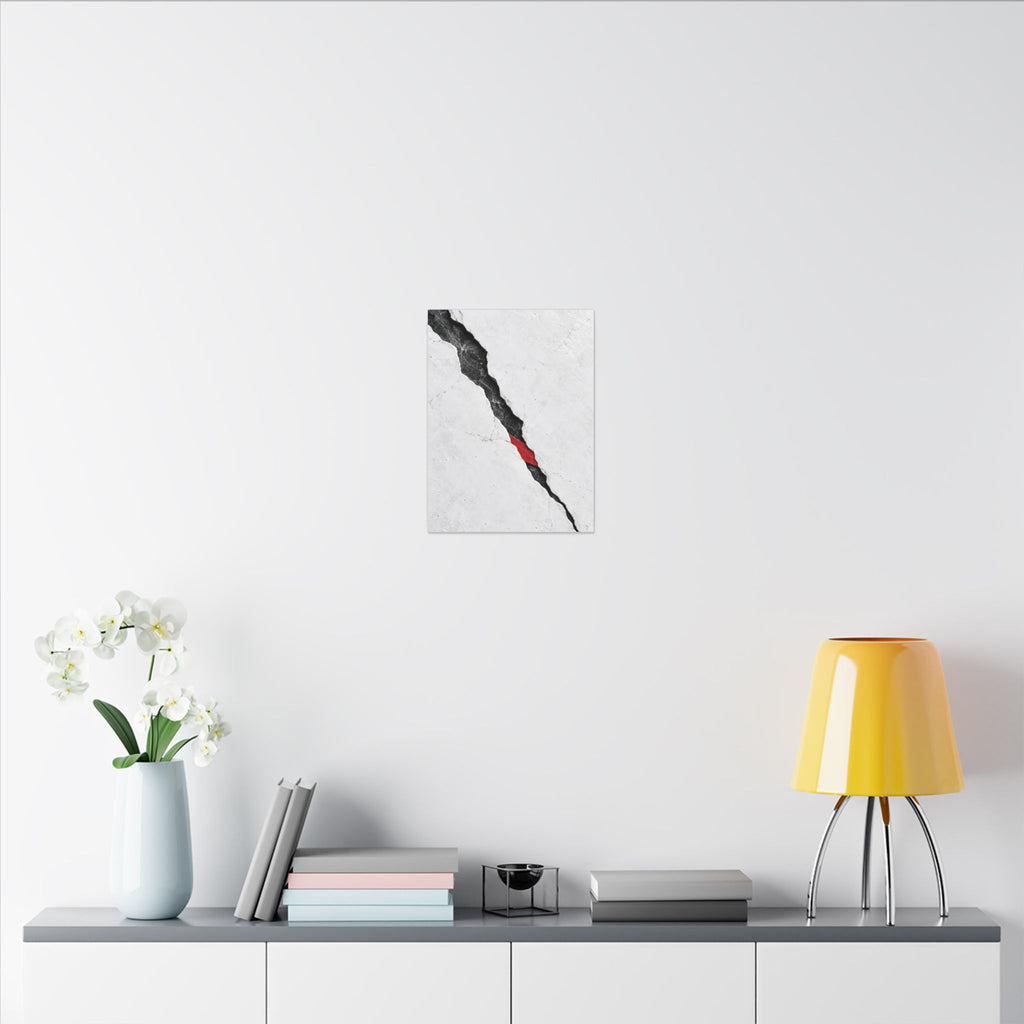 Porcelain Fault - Professional Office Wall Art | Canvas