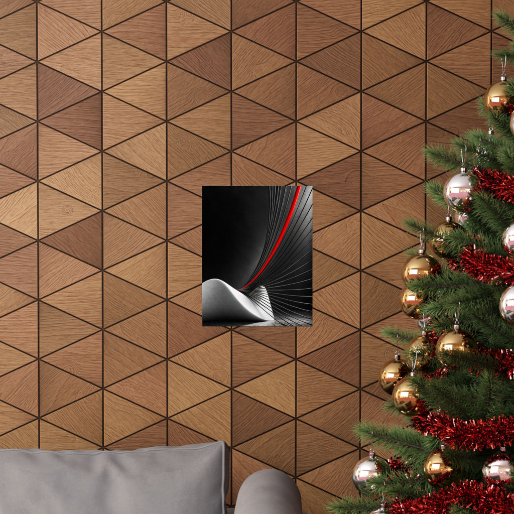 Tensile Field - Professional Office Wall Art | Matte Poster