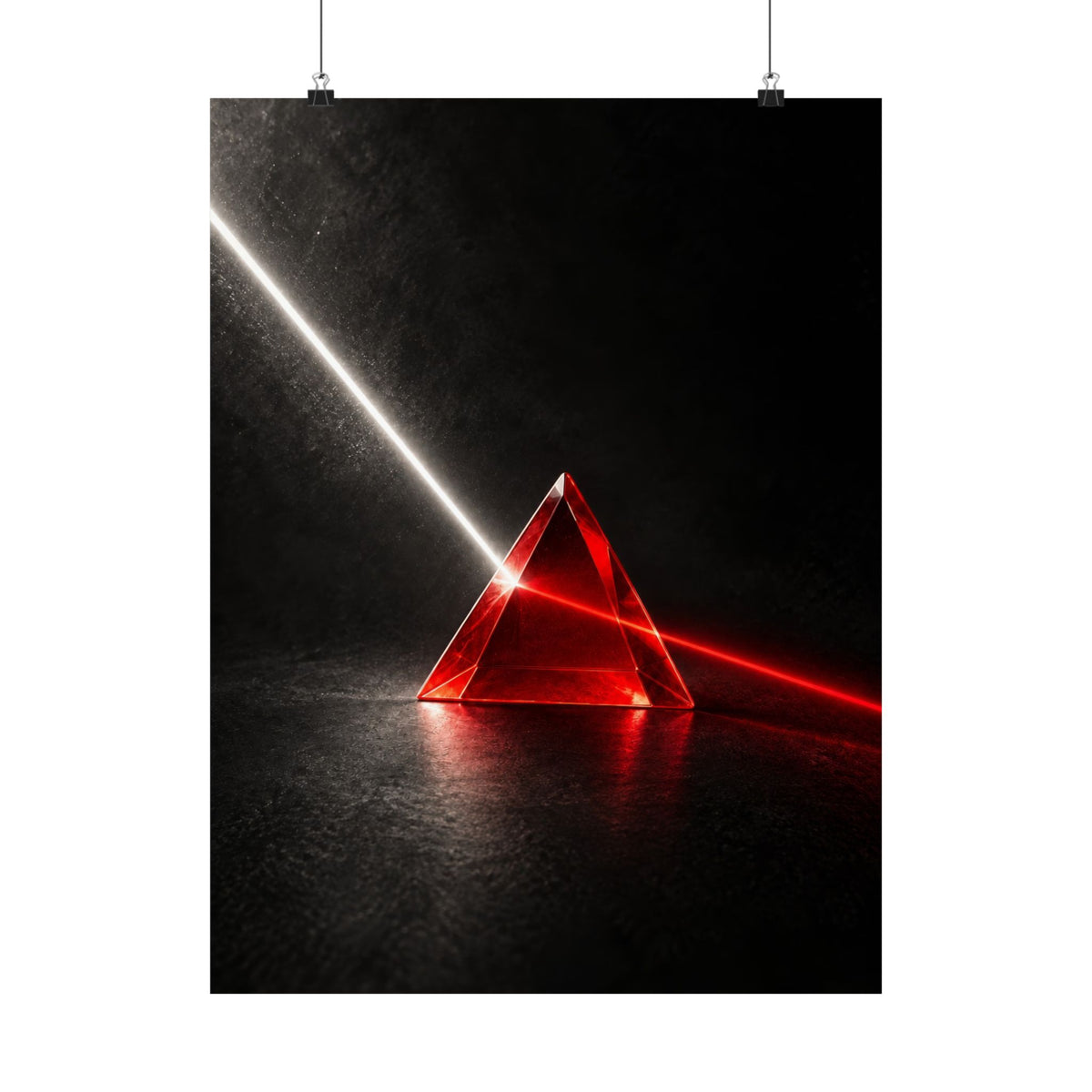 Spectral Threshold - Professional Office Wall Art | Matte Poster