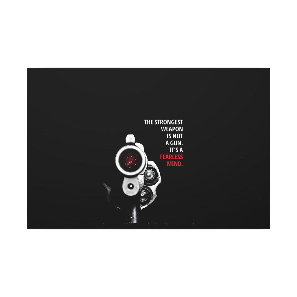 A Fearless Mind - Mindset Wall Art | Canvas (Landscape)