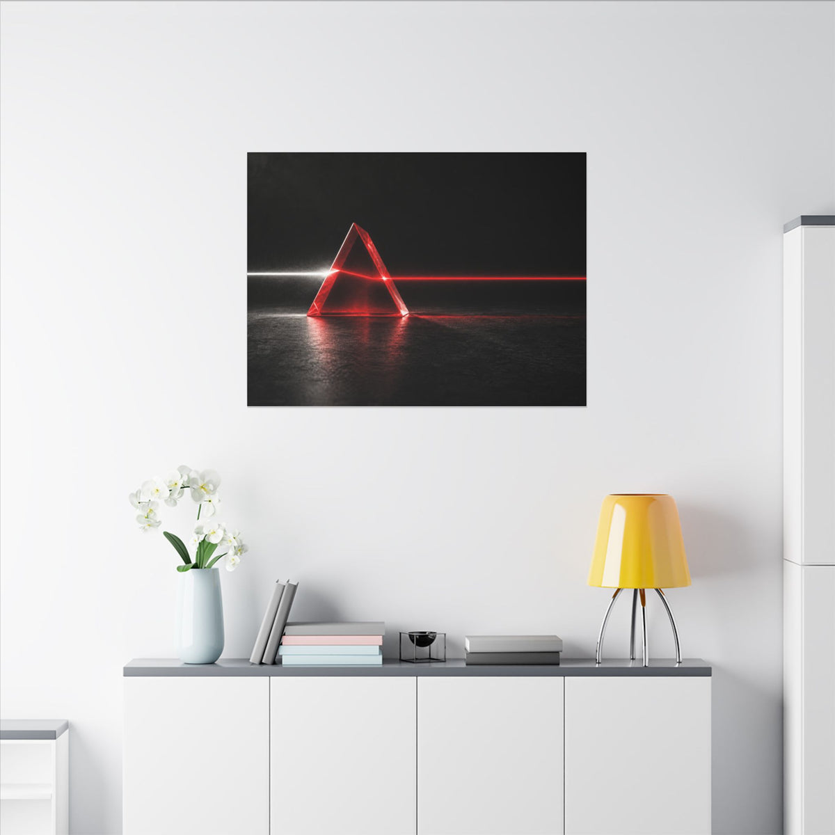 Spectral Threshold - Professional Office Wall Art | Canvas (Landscape)