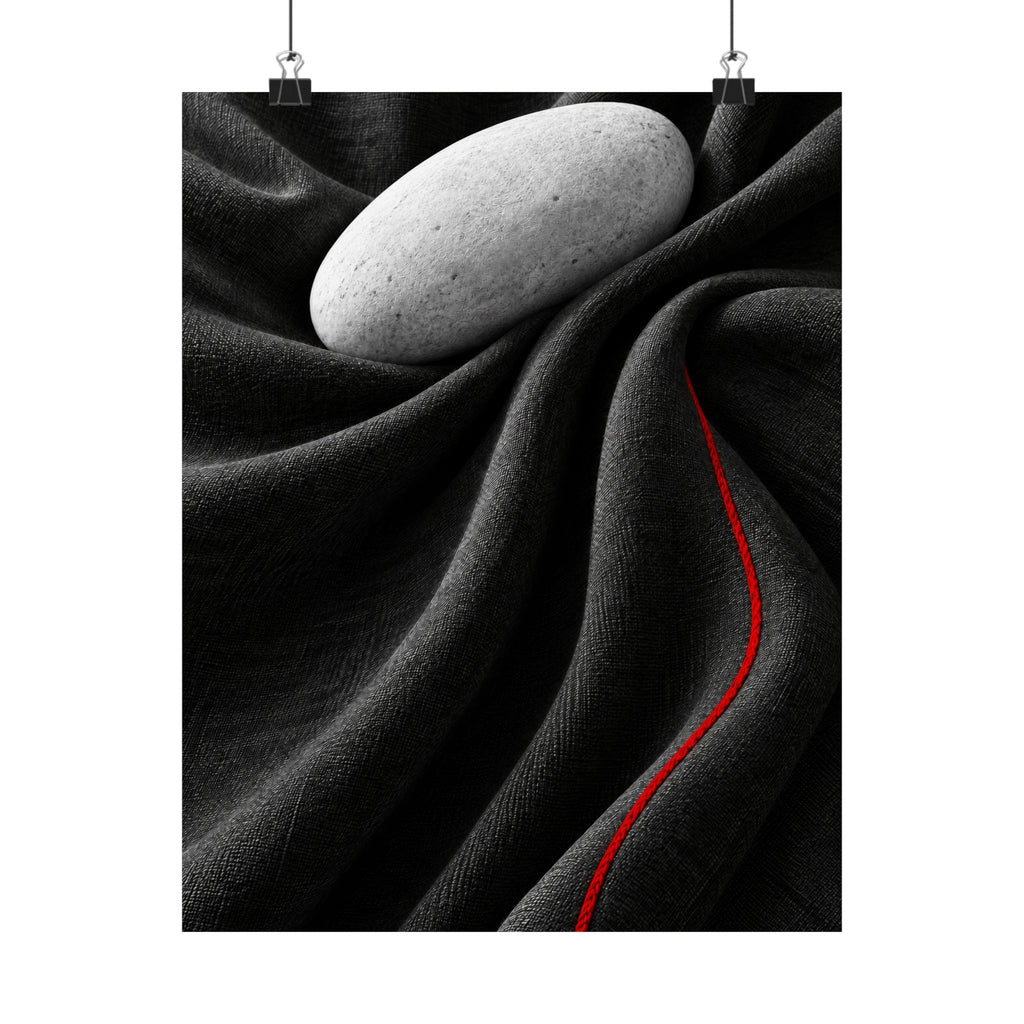 Weighted Drape - Professional Office Wall Art | Matte Poster