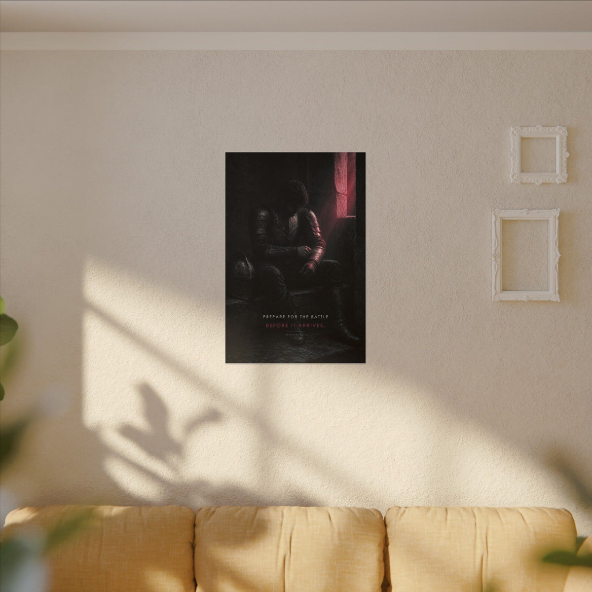 Before the Battle - Armor of God Wall Art | Canvas