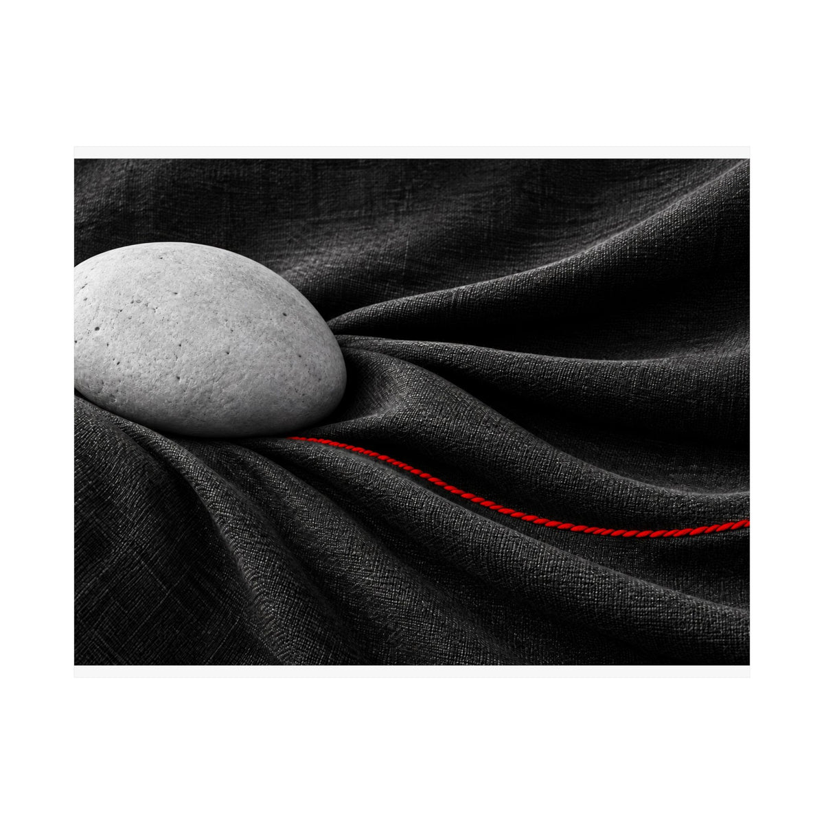Weighted Drape - Professional Office Wall Art | Matte Poster (Landscape)