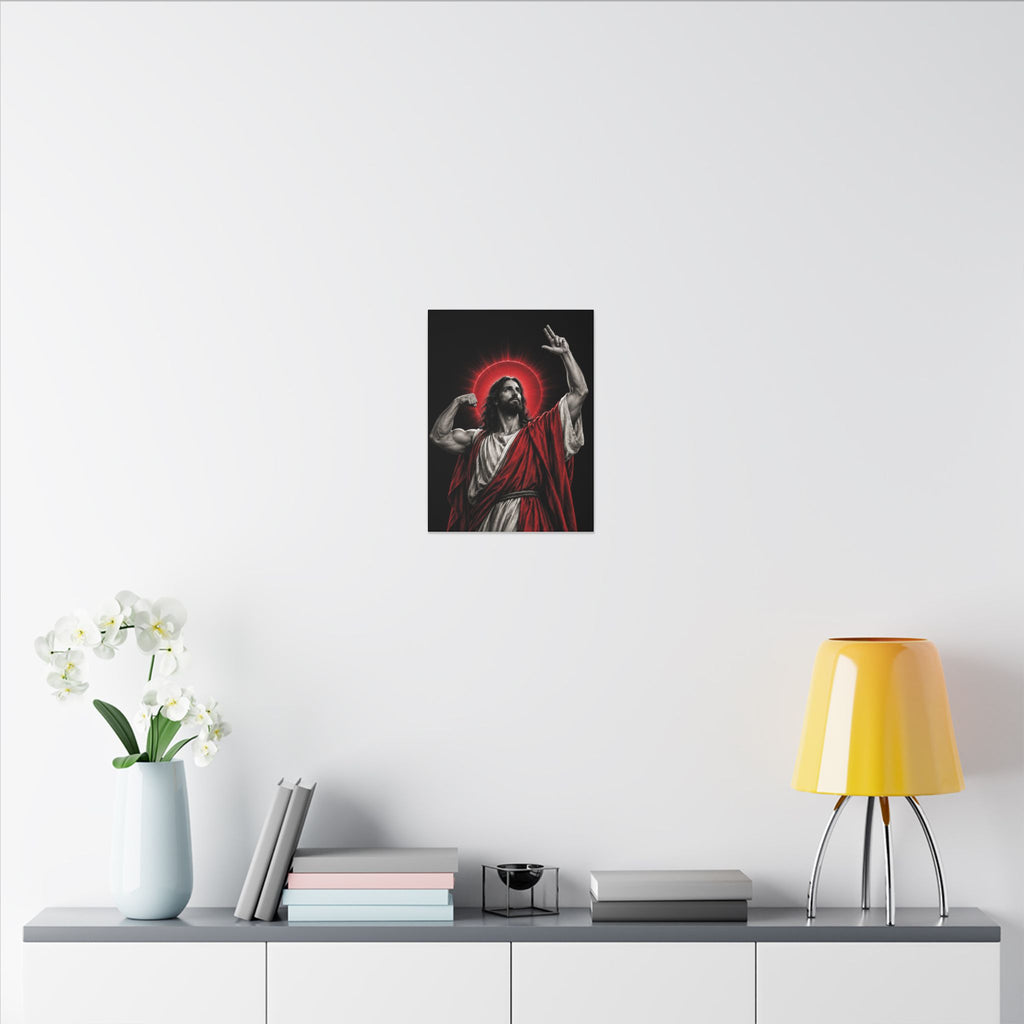 Faith and Iron - Gym Wall Art | Canvas