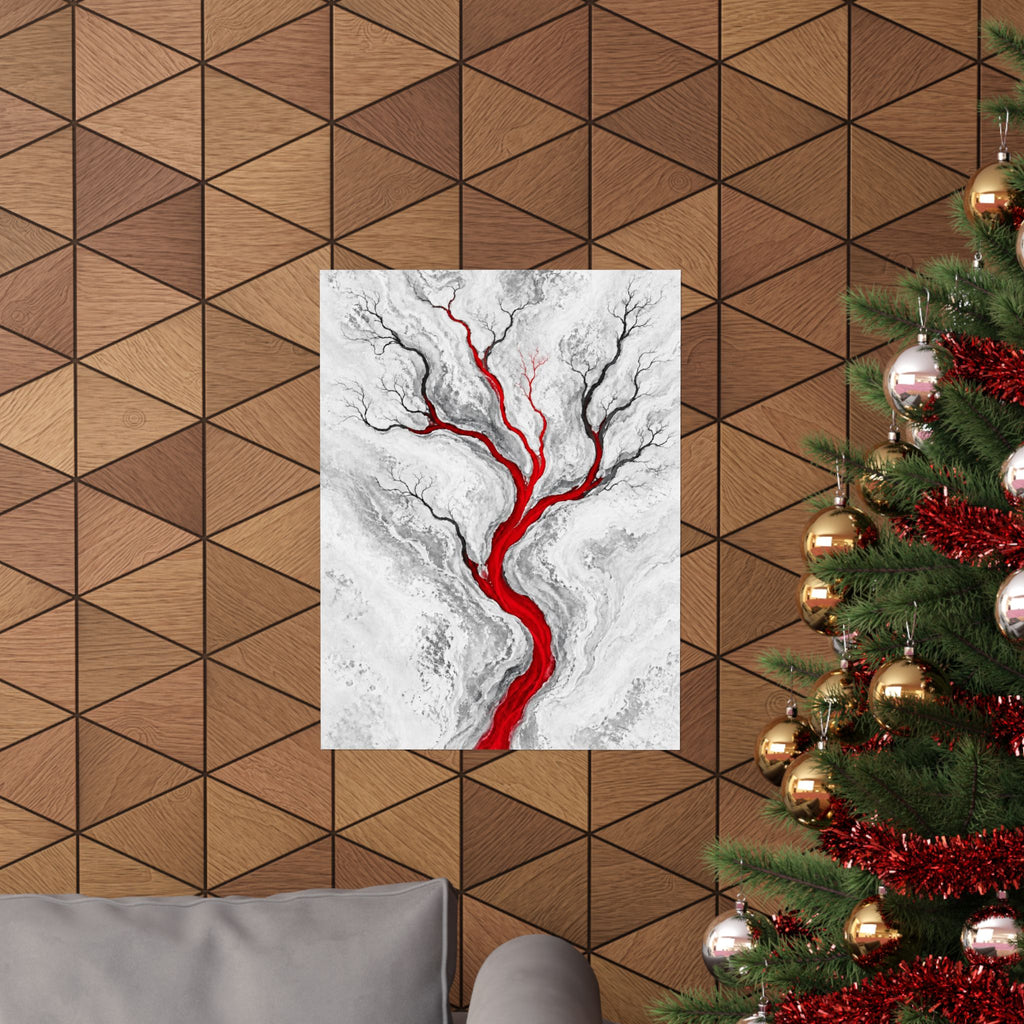 Estuary Lines - Doctor's Office Wall Art | Matte Poster