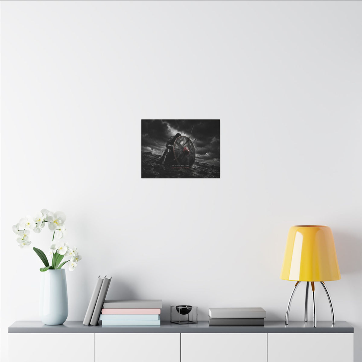 Shield of Faith - Armor of God Wall Art | Canvas (Landscape)