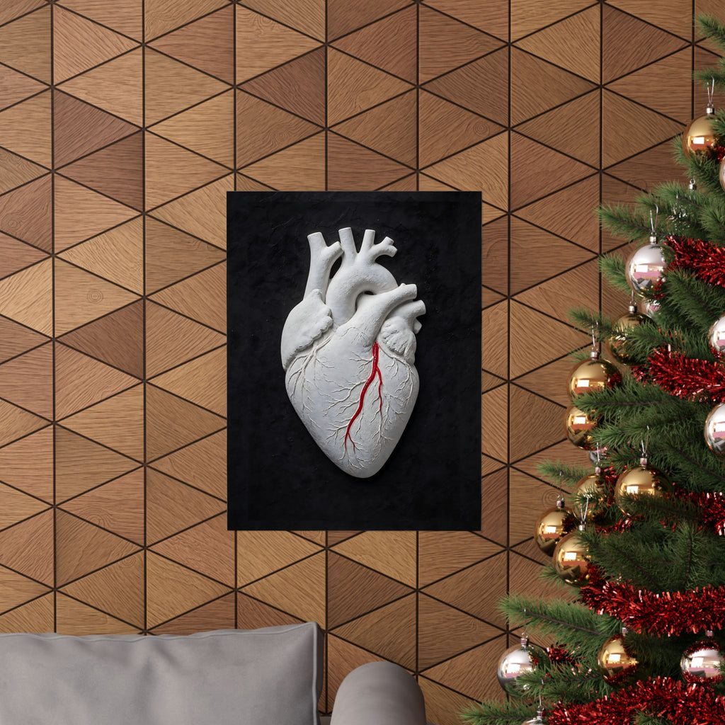 Coronary Path - Doctor's Office Wall Art | Matte Poster