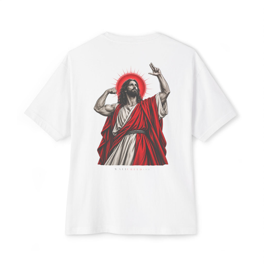 Faith and Iron | Heavyweight Tee (Front + Back)