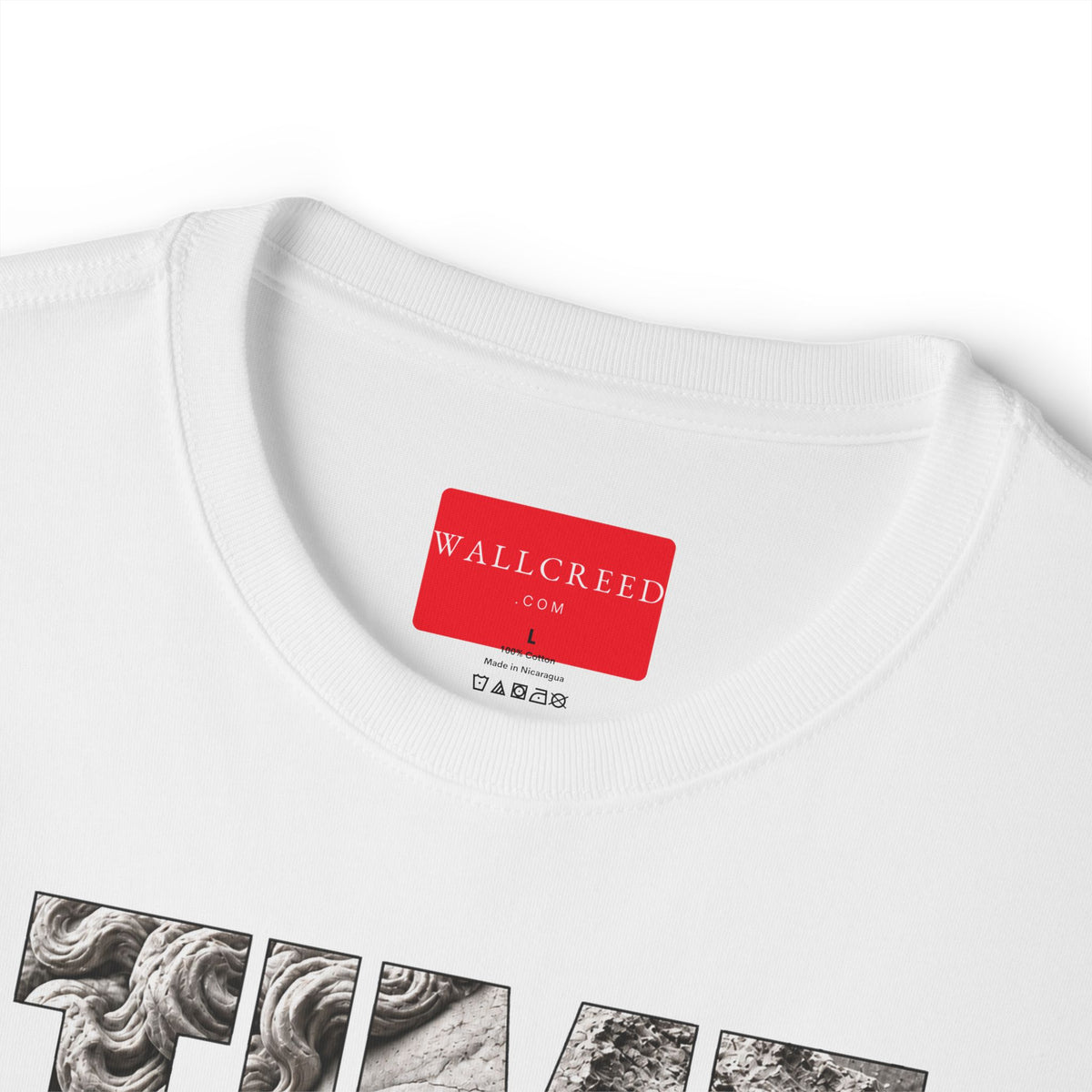Time Is the Enemy | Heavyweight Tee (Front + Back)