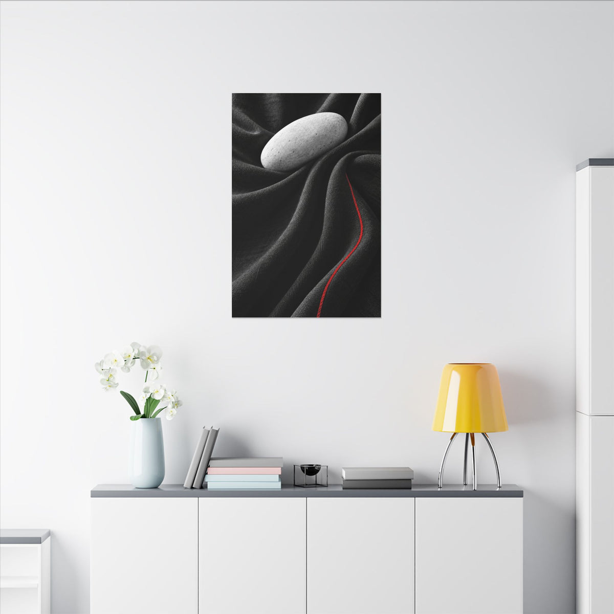 Weighted Drape - Professional Office Wall Art | Canvas