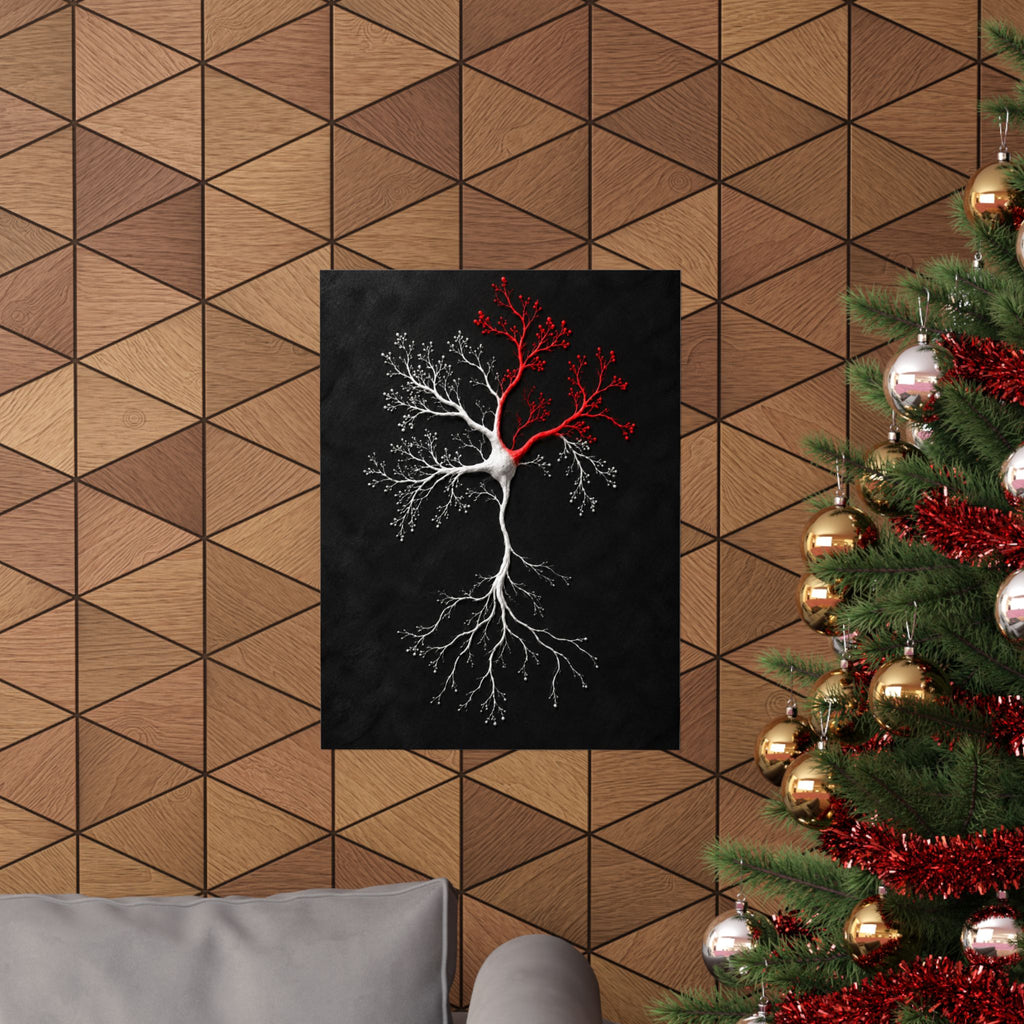 Neuronal Arbor - Doctor's Office Wall Art | Matte Poster