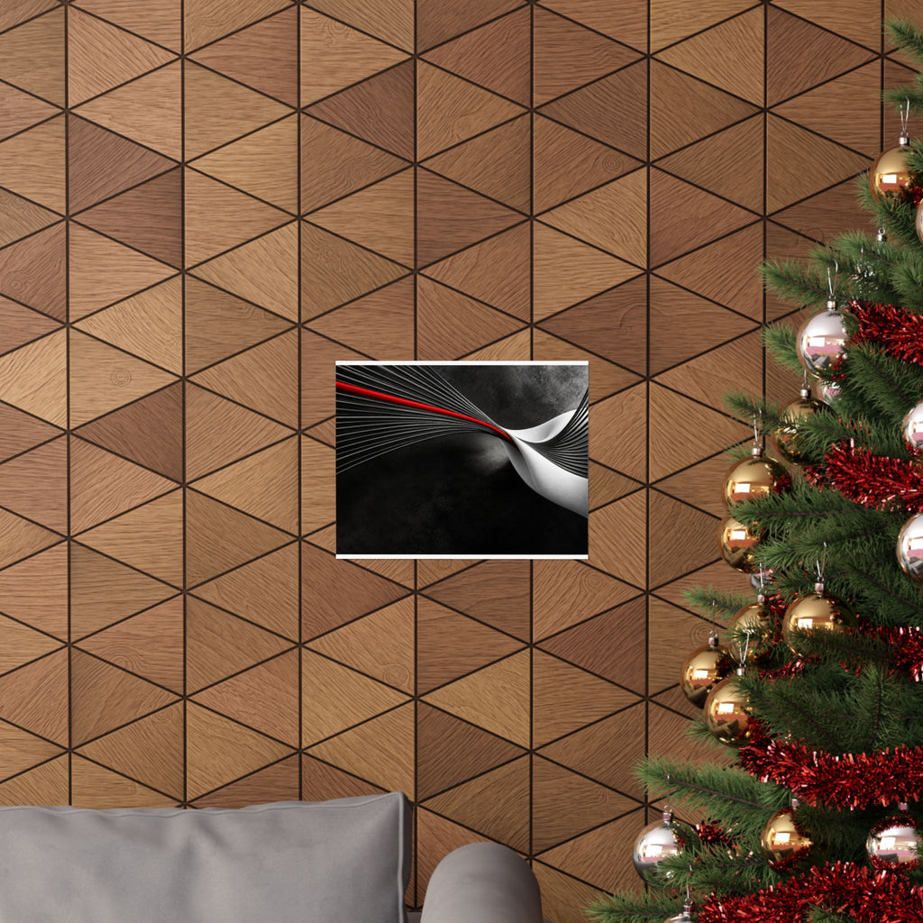 Tensile Field - Professional Office Wall Art | Matte Poster (Landscape)
