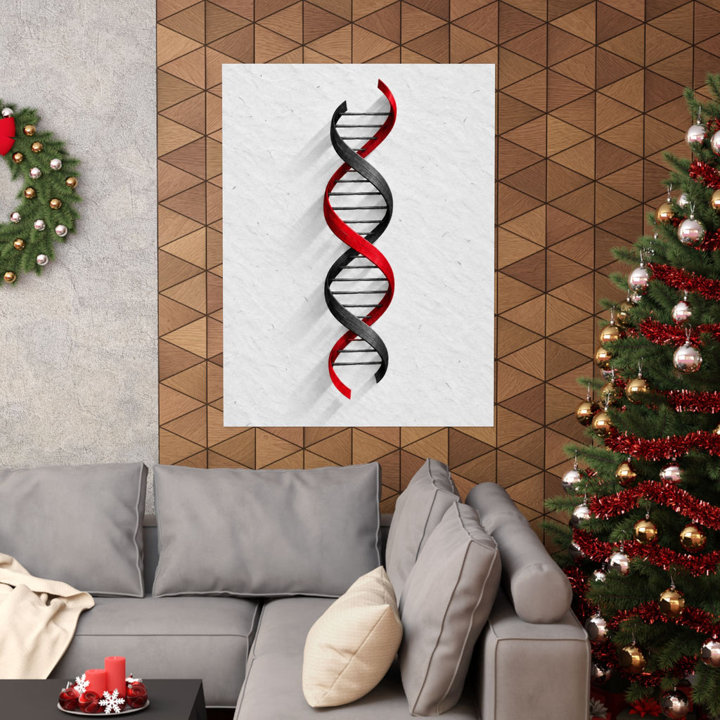 Woven Code - Doctor's Office Wall Art | Matte Poster