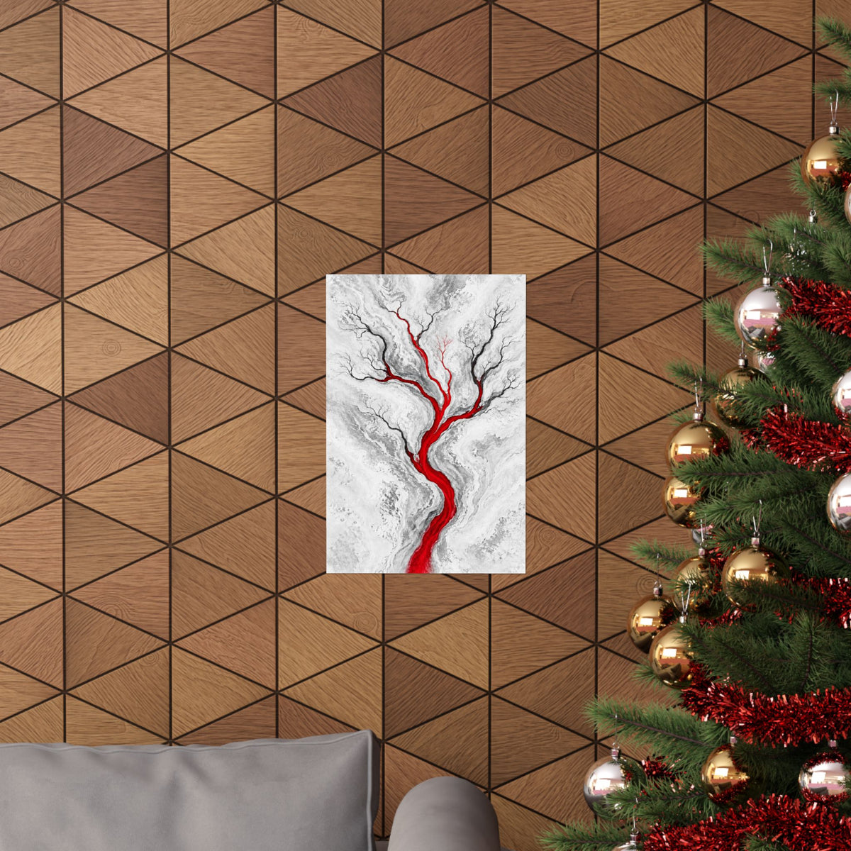 Estuary Lines - Doctor's Office Wall Art | Matte Poster