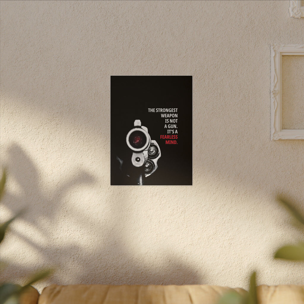 A Fearless Mind - Mindset Wall Art | Canvas