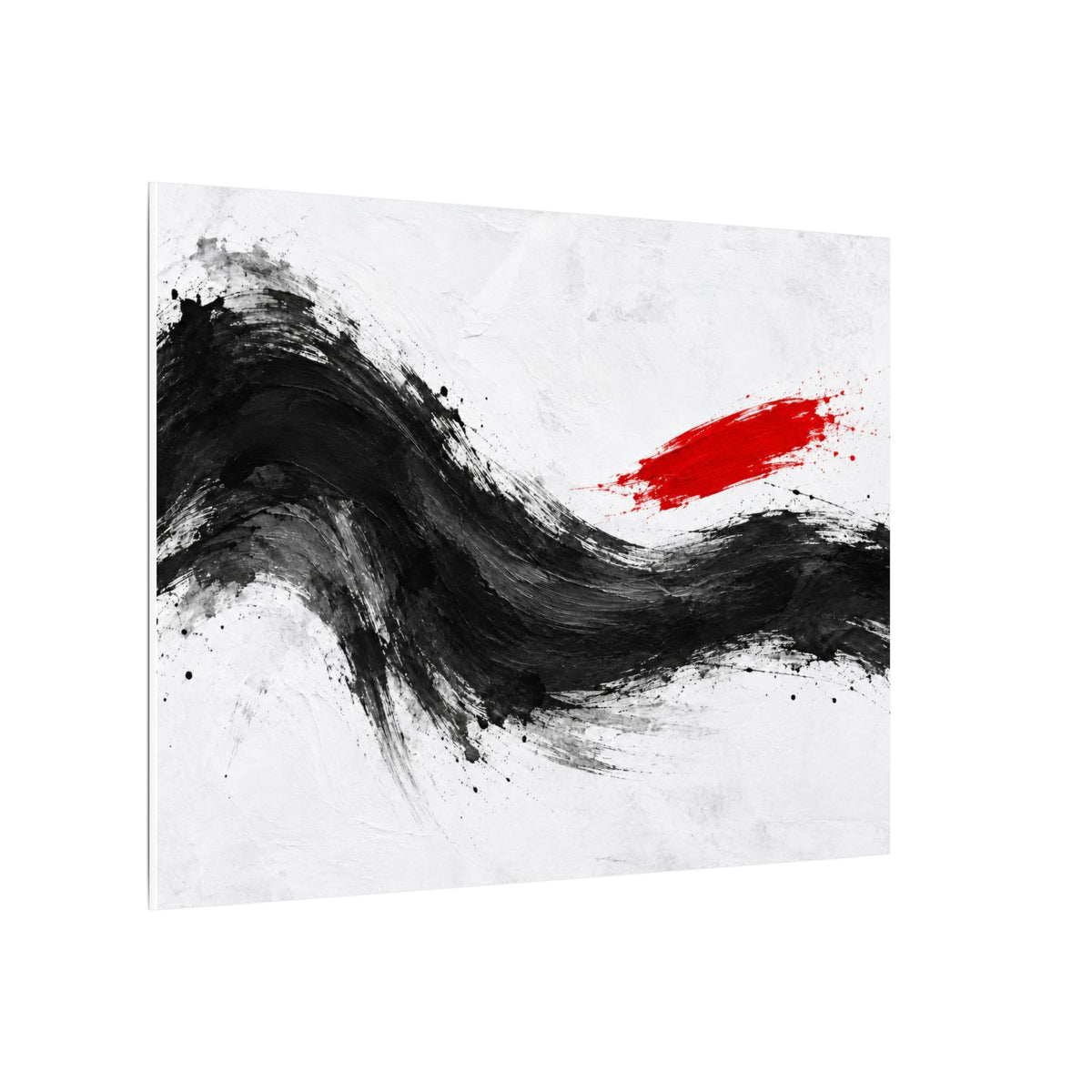 Measured Current - Professional Office Wall Art | Canvas (Landscape)