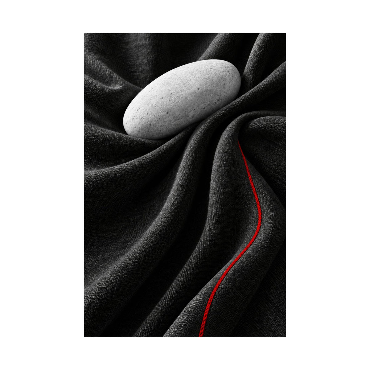 Weighted Drape - Professional Office Wall Art | Matte Poster