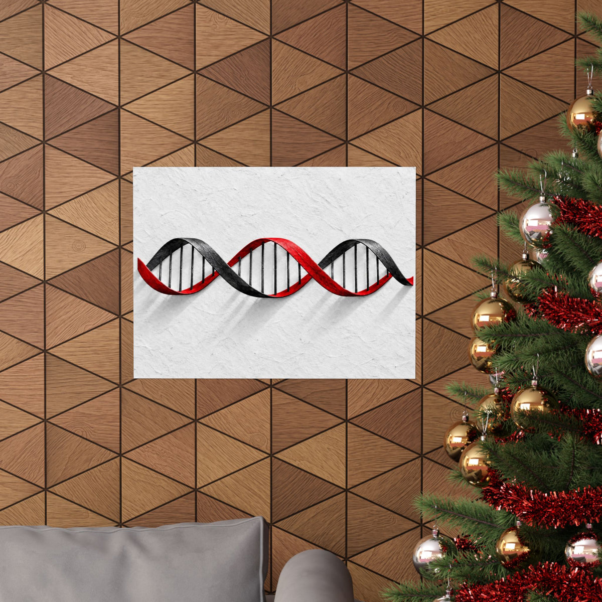 Woven Code - Doctor's Office Wall Art | Matte Poster (Landscape)