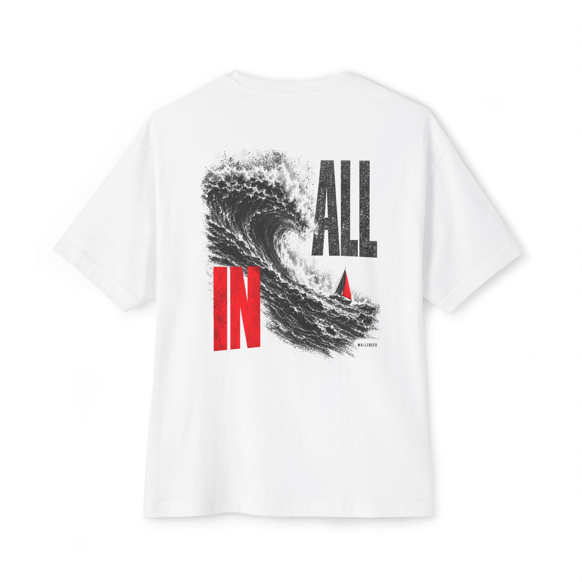 All In | Heavyweight Tee (Back Print)