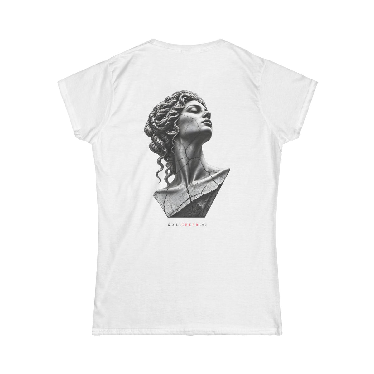 Cracked Marble | Women's Tee (Front + Back)