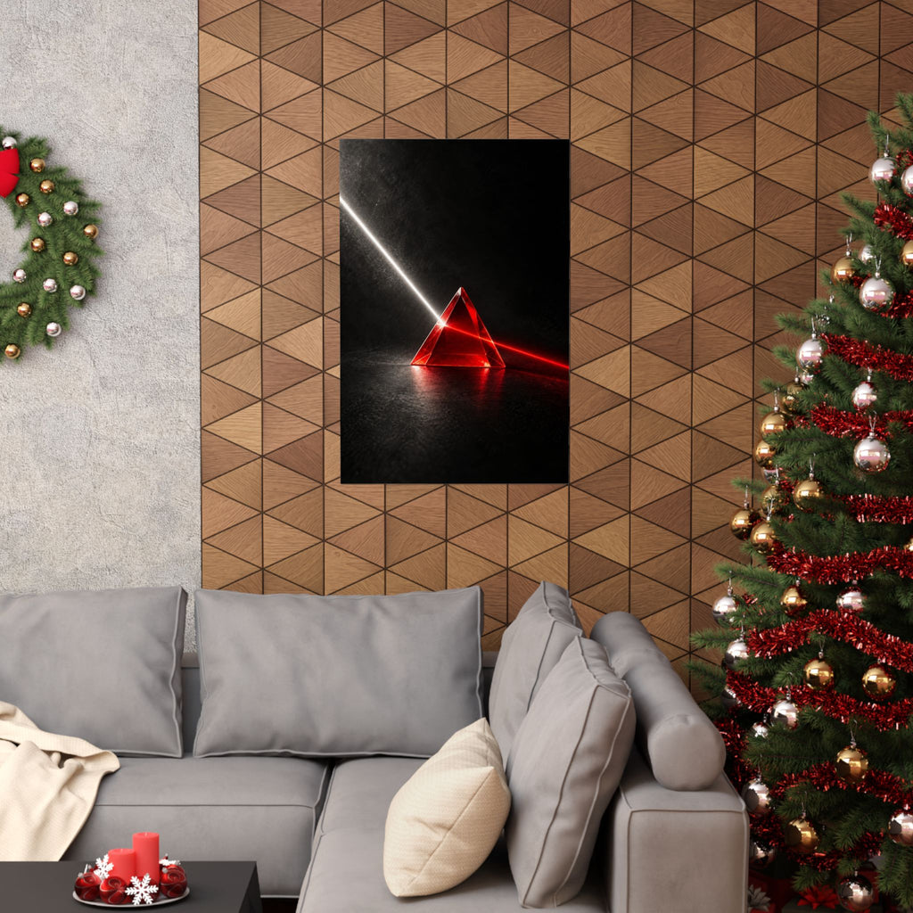 Spectral Threshold - Professional Office Wall Art | Matte Poster