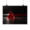 Spectral Threshold - Professional Office Wall Art | Matte Poster (Landscape)
