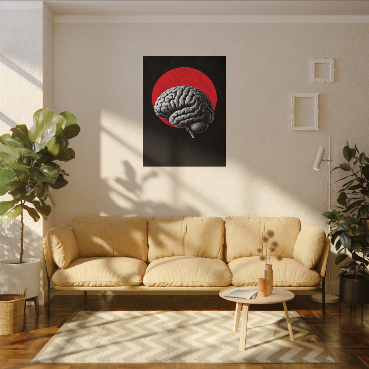 Cerebral Contour - Doctor's Office Wall Art | Canvas