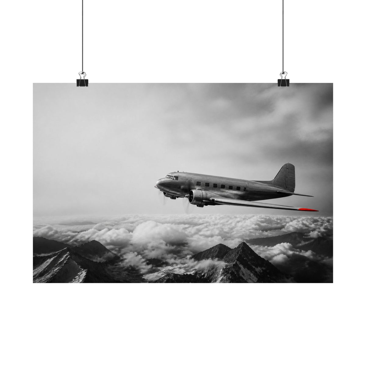 Be Above the Noise - Above Bed Decor | Matte Poster (Landscape)