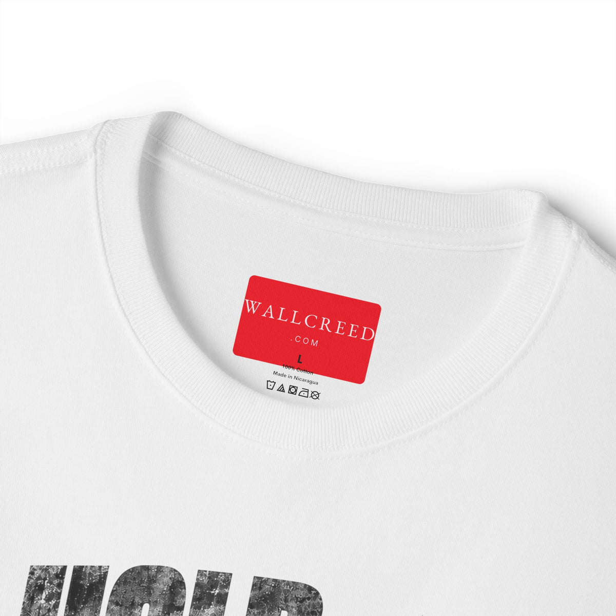 Hold Your Line | Heavyweight Tee (Front + Back)