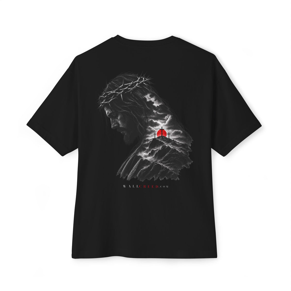 Three Crosses | Heavyweight Tee (Back Print)
