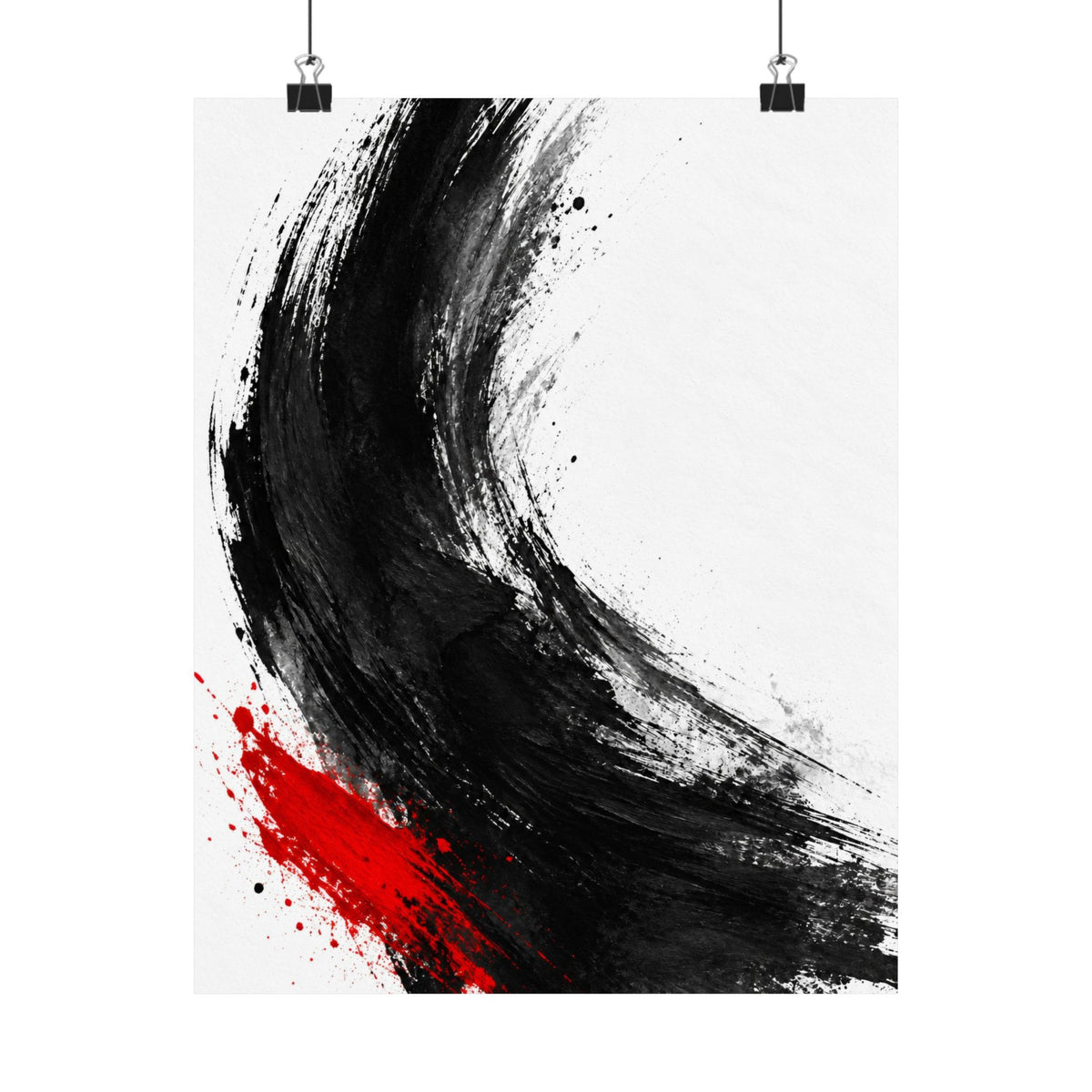 Measured Current - Professional Office Wall Art | Matte Poster