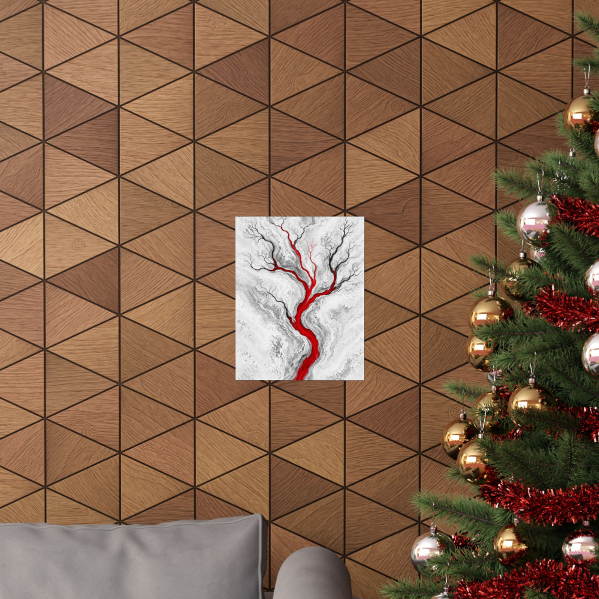 Estuary Lines - Doctor's Office Wall Art | Matte Poster