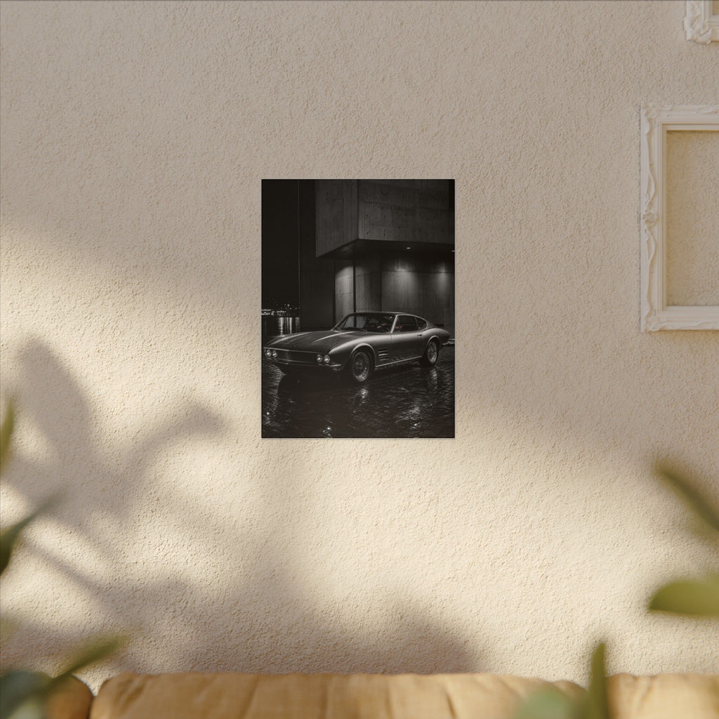 Midnight Grand Tourer - Vintage Car Wall Art | Canvas