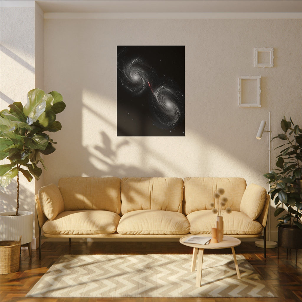 Collision Course - Space Wall Art | Canvas