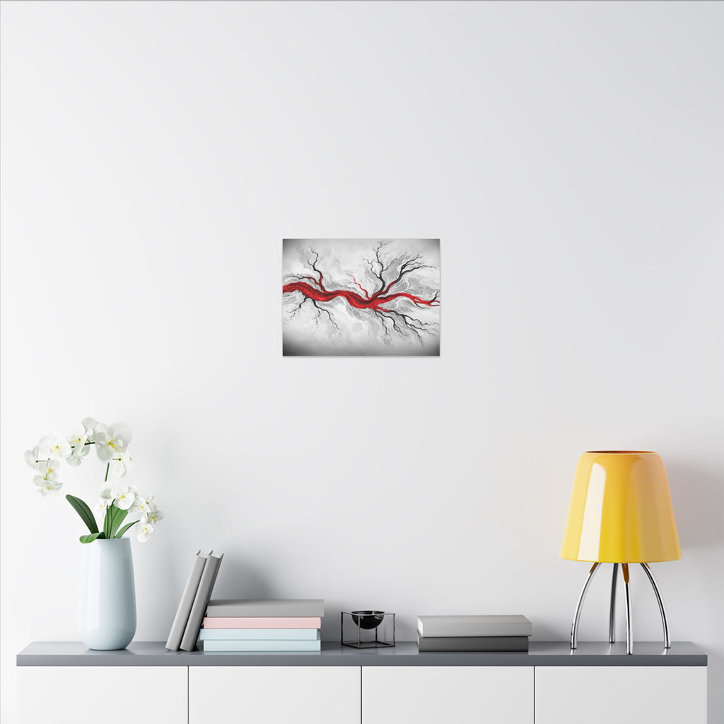 Estuary Lines - Doctor's Office Wall Art | Canvas (Landscape)